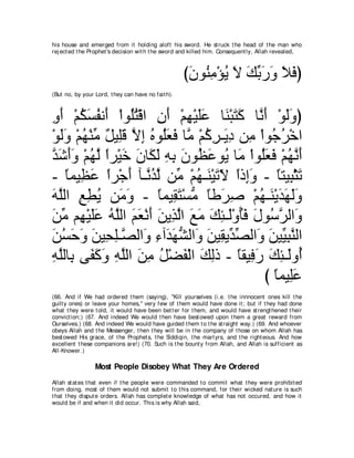 A compilation of the Abridged Tafsir Ibn Kathir Volumes 1 - 10  ( commentary of the meaning ) 