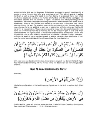 A compilation of the Abridged Tafsir Ibn Kathir Volumes 1 - 10  ( commentary of the meaning ) 