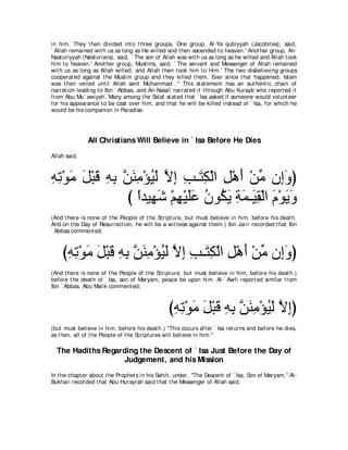 A compilation of the Abridged Tafsir Ibn Kathir Volumes 1 - 10  ( commentary of the meaning ) 