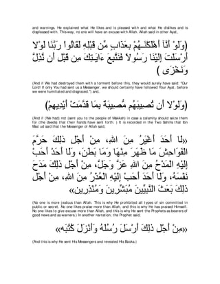 A compilation of the Abridged Tafsir Ibn Kathir Volumes 1 - 10  ( commentary of the meaning ) 