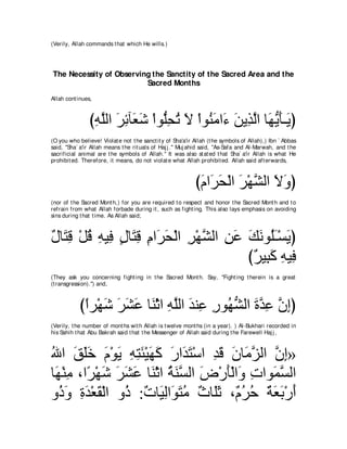 A compilation of the Abridged Tafsir Ibn Kathir Volumes 1 - 10  ( commentary of the meaning ) 