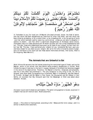 A compilation of the Abridged Tafsir Ibn Kathir Volumes 1 - 10  ( commentary of the meaning ) 