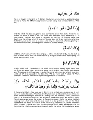 A compilation of the Abridged Tafsir Ibn Kathir Volumes 1 - 10  ( commentary of the meaning ) 