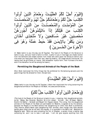 A compilation of the Abridged Tafsir Ibn Kathir Volumes 1 - 10  ( commentary of the meaning ) 