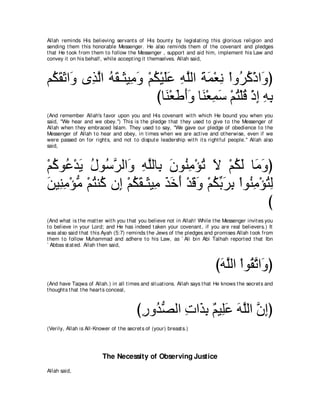 A compilation of the Abridged Tafsir Ibn Kathir Volumes 1 - 10  ( commentary of the meaning ) 