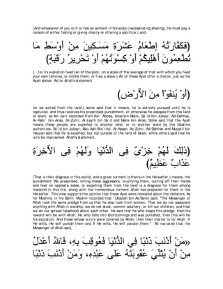 A compilation of the Abridged Tafsir Ibn Kathir Volumes 1 - 10  ( commentary of the meaning ) 