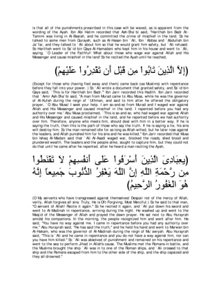 A compilation of the Abridged Tafsir Ibn Kathir Volumes 1 - 10  ( commentary of the meaning ) 