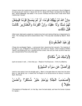 A compilation of the Abridged Tafsir Ibn Kathir Volumes 1 - 10  ( commentary of the meaning ) 