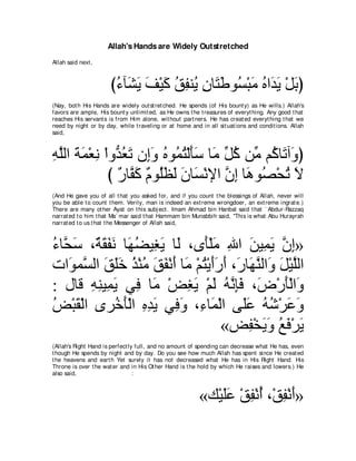 A compilation of the Abridged Tafsir Ibn Kathir Volumes 1 - 10  ( commentary of the meaning ) 