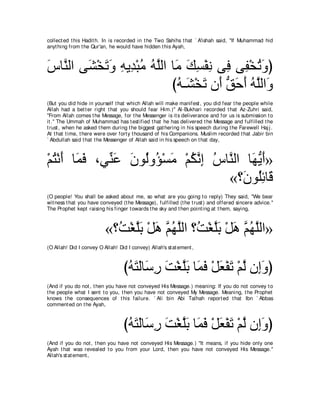 A compilation of the Abridged Tafsir Ibn Kathir Volumes 1 - 10  ( commentary of the meaning ) 