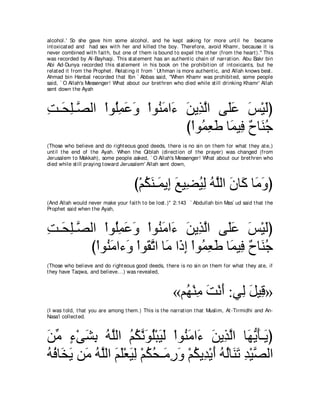 A compilation of the Abridged Tafsir Ibn Kathir Volumes 1 - 10  ( commentary of the meaning ) 