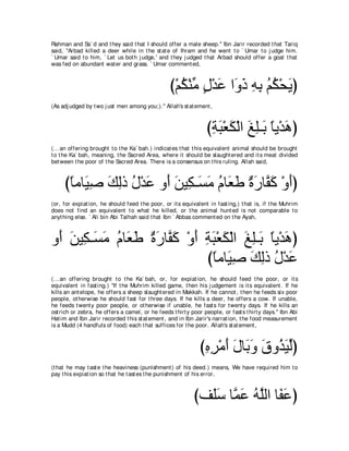 A compilation of the Abridged Tafsir Ibn Kathir Volumes 1 - 10  ( commentary of the meaning ) 