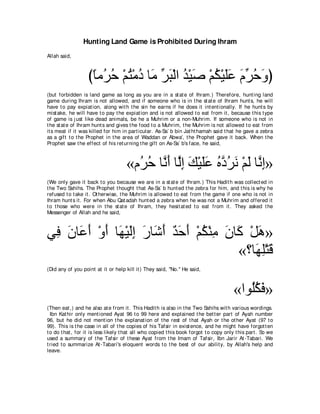 A compilation of the Abridged Tafsir Ibn Kathir Volumes 1 - 10  ( commentary of the meaning ) 