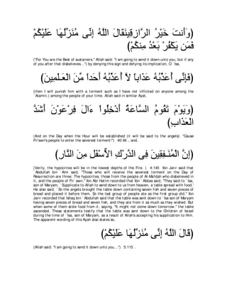 A compilation of the Abridged Tafsir Ibn Kathir Volumes 1 - 10  ( commentary of the meaning ) 