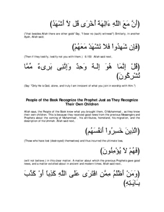 A compilation of the Abridged Tafsir Ibn Kathir Volumes 1 - 10  ( commentary of the meaning ) 