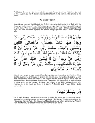 A compilation of the Abridged Tafsir Ibn Kathir Volumes 1 - 10  ( commentary of the meaning ) 