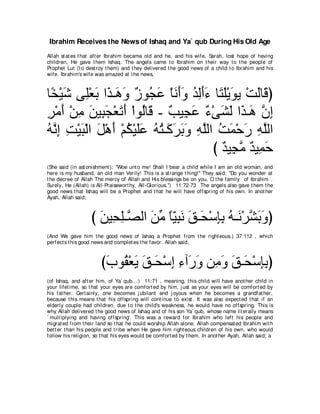 A compilation of the Abridged Tafsir Ibn Kathir Volumes 1 - 10  ( commentary of the meaning ) 