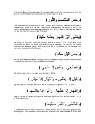 A compilation of the Abridged Tafsir Ibn Kathir Volumes 1 - 10  ( commentary of the meaning ) 