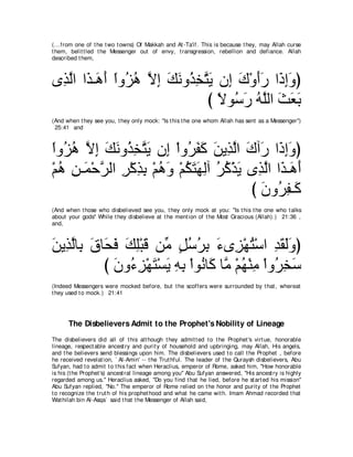 A compilation of the Abridged Tafsir Ibn Kathir Volumes 1 - 10  ( commentary of the meaning ) 