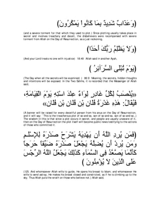 A compilation of the Abridged Tafsir Ibn Kathir Volumes 1 - 10  ( commentary of the meaning ) 