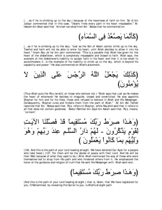 A compilation of the Abridged Tafsir Ibn Kathir Volumes 1 - 10  ( commentary of the meaning ) 
