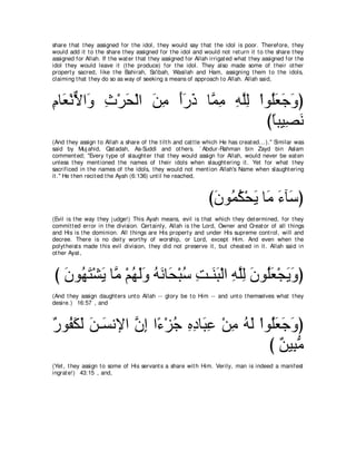 A compilation of the Abridged Tafsir Ibn Kathir Volumes 1 - 10  ( commentary of the meaning ) 