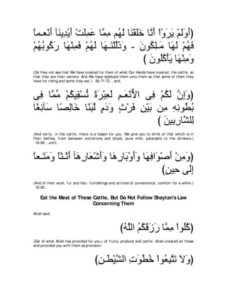 A compilation of the Abridged Tafsir Ibn Kathir Volumes 1 - 10  ( commentary of the meaning ) 