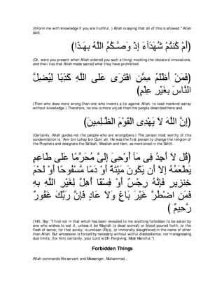 A compilation of the Abridged Tafsir Ibn Kathir Volumes 1 - 10  ( commentary of the meaning ) 