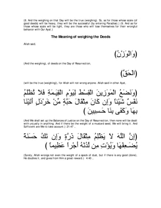 A compilation of the Abridged Tafsir Ibn Kathir Volumes 1 - 10  ( commentary of the meaning ) 