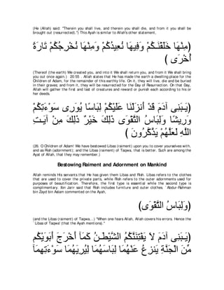 A compilation of the Abridged Tafsir Ibn Kathir Volumes 1 - 10  ( commentary of the meaning ) 