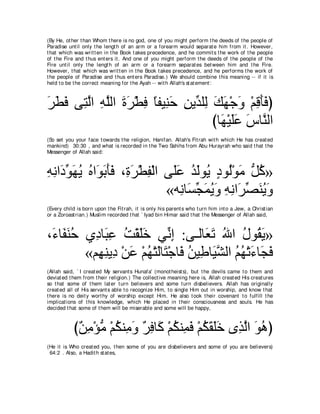 A compilation of the Abridged Tafsir Ibn Kathir Volumes 1 - 10  ( commentary of the meaning ) 