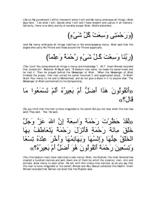 A compilation of the Abridged Tafsir Ibn Kathir Volumes 1 - 10  ( commentary of the meaning ) 