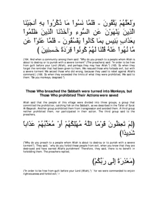 A compilation of the Abridged Tafsir Ibn Kathir Volumes 1 - 10  ( commentary of the meaning ) 