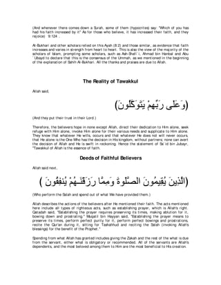A compilation of the Abridged Tafsir Ibn Kathir Volumes 1 - 10  ( commentary of the meaning ) 