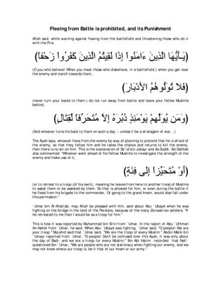 A compilation of the Abridged Tafsir Ibn Kathir Volumes 1 - 10  ( commentary of the meaning ) 