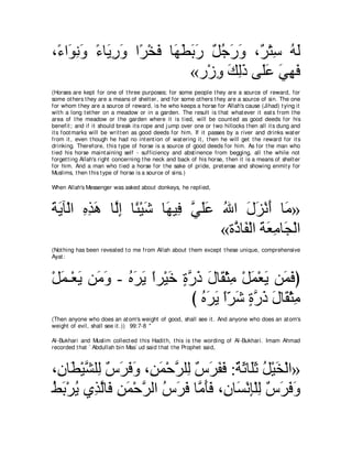 A compilation of the Abridged Tafsir Ibn Kathir Volumes 1 - 10  ( commentary of the meaning ) 