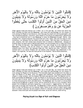 A compilation of the Abridged Tafsir Ibn Kathir Volumes 1 - 10  ( commentary of the meaning ) 