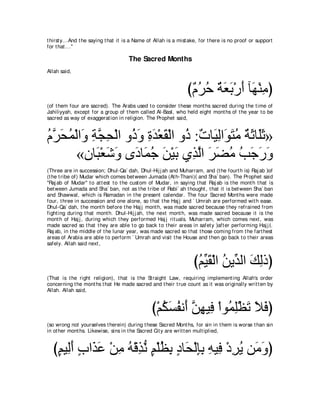 A compilation of the Abridged Tafsir Ibn Kathir Volumes 1 - 10  ( commentary of the meaning ) 