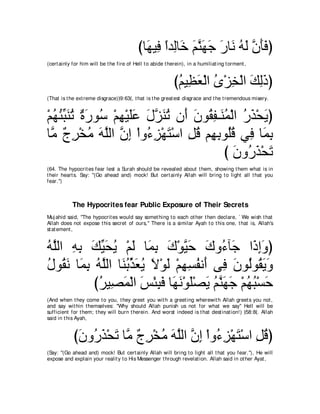 A compilation of the Abridged Tafsir Ibn Kathir Volumes 1 - 10  ( commentary of the meaning ) 