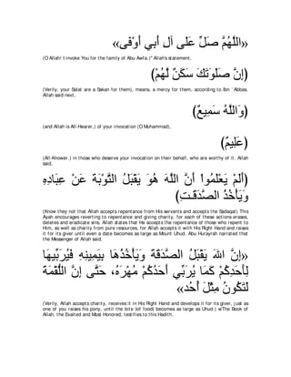 A compilation of the Abridged Tafsir Ibn Kathir Volumes 1 - 10  ( commentary of the meaning ) 