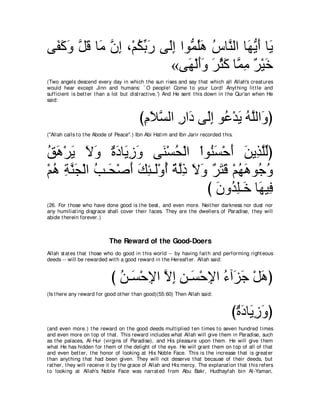 A compilation of the Abridged Tafsir Ibn Kathir Volumes 1 - 10  ( commentary of the meaning ) 