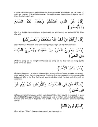 A compilation of the Abridged Tafsir Ibn Kathir Volumes 1 - 10  ( commentary of the meaning ) 