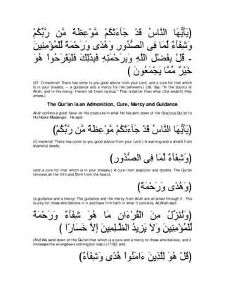 A compilation of the Abridged Tafsir Ibn Kathir Volumes 1 - 10  ( commentary of the meaning ) 