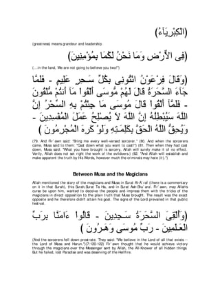 A compilation of the Abridged Tafsir Ibn Kathir Volumes 1 - 10  ( commentary of the meaning ) 