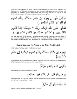 A compilation of the Abridged Tafsir Ibn Kathir Volumes 1 - 10  ( commentary of the meaning ) 