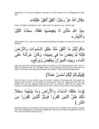 A compilation of the Abridged Tafsir Ibn Kathir Volumes 1 - 10  ( commentary of the meaning ) 