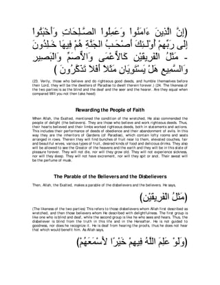 A compilation of the Abridged Tafsir Ibn Kathir Volumes 1 - 10  ( commentary of the meaning ) 