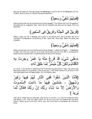 A compilation of the Abridged Tafsir Ibn Kathir Volumes 1 - 10  ( commentary of the meaning ) 