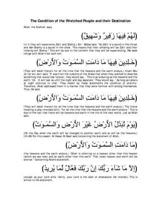 A compilation of the Abridged Tafsir Ibn Kathir Volumes 1 - 10  ( commentary of the meaning ) 