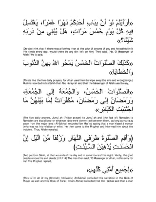 A compilation of the Abridged Tafsir Ibn Kathir Volumes 1 - 10  ( commentary of the meaning ) 